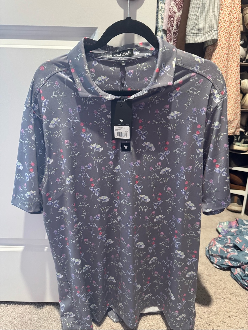 Bad Birdie Men’s XL Golf Polo